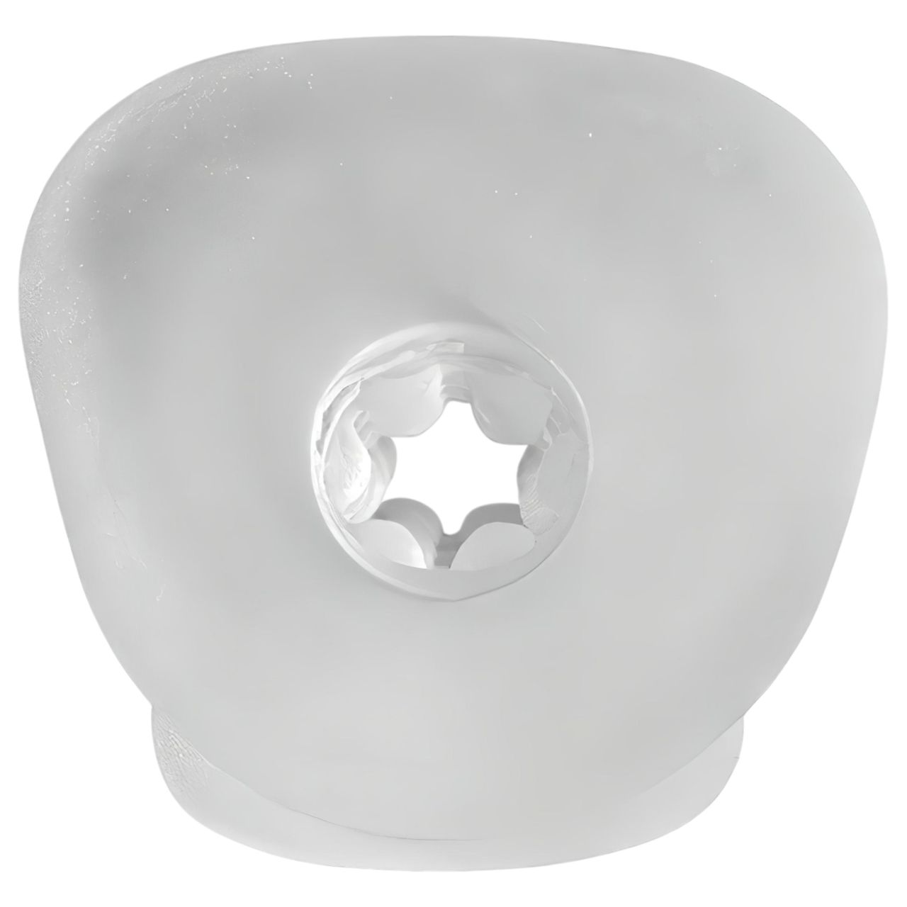 Perfect Fit Breeder - nyitott péniszköpeny (fehér)