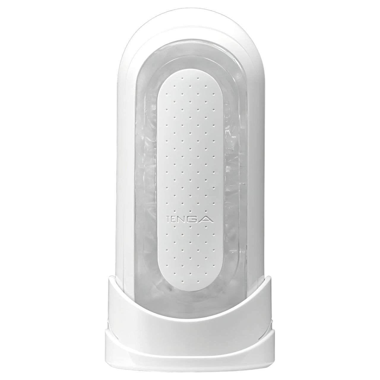 TENGA Flip Zero - szuper-maszturbátor férfiaknak (fehér)