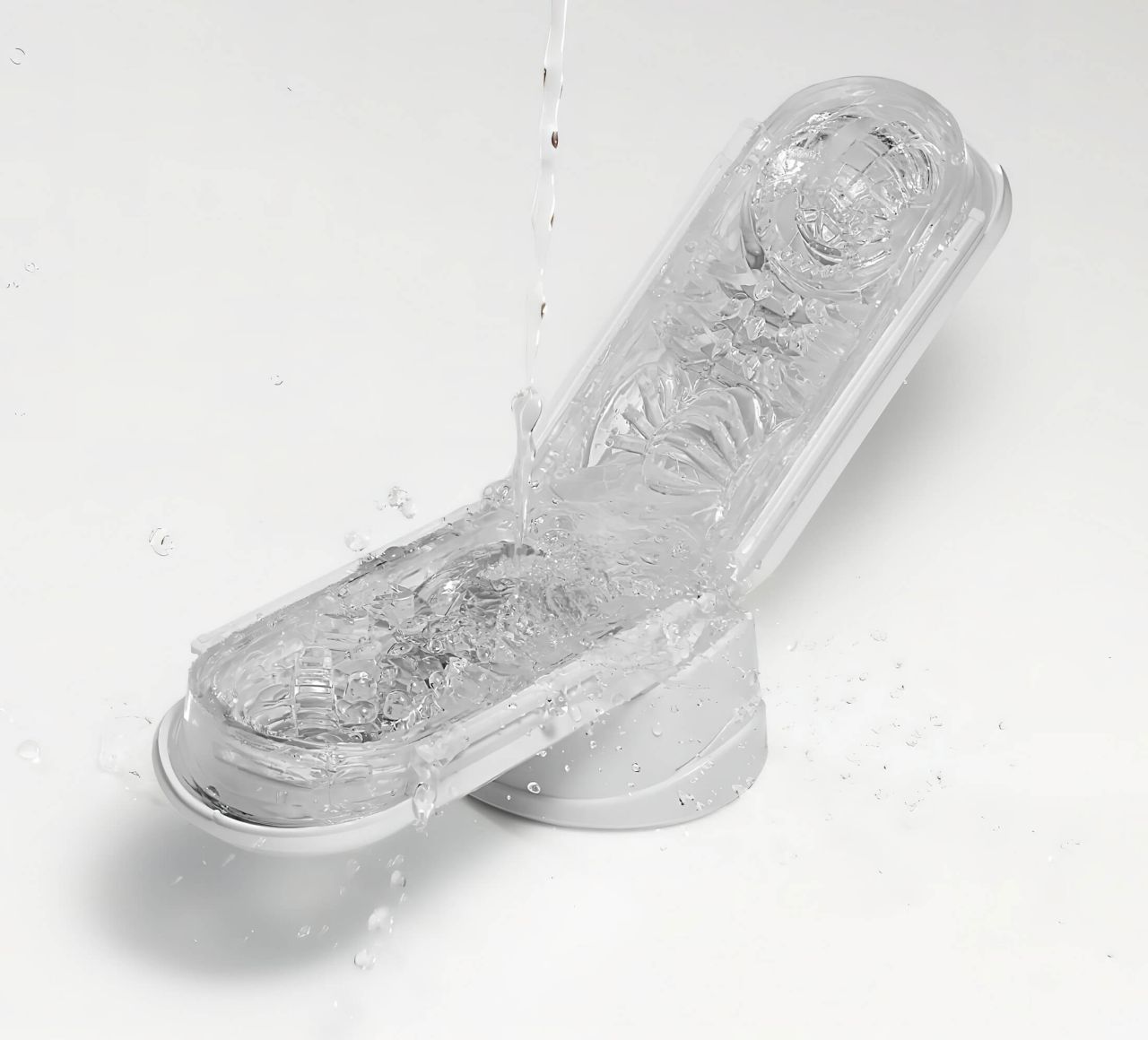 TENGA Flip Zero - szuper-maszturbátor férfiaknak (fehér)