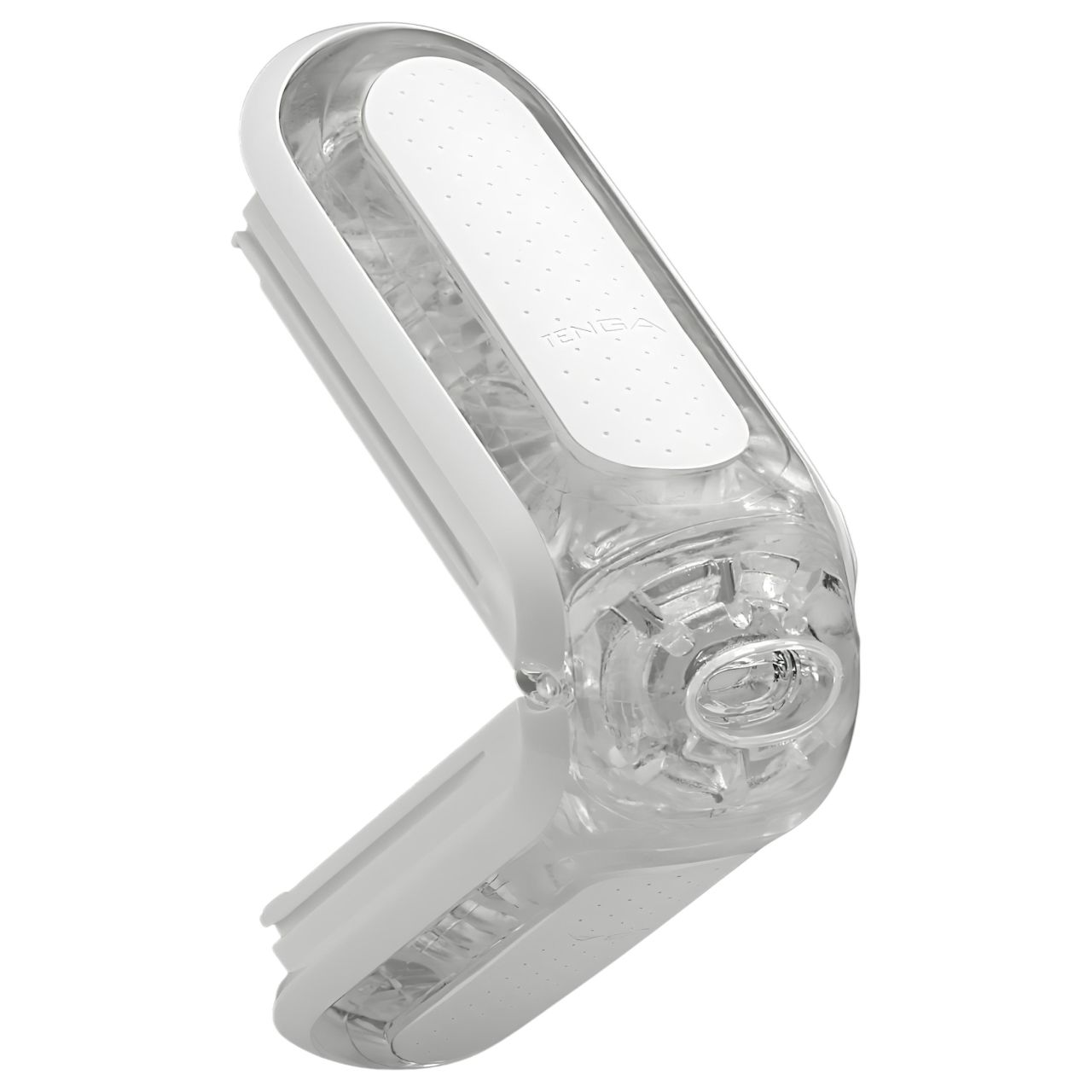 TENGA Flip Zero - szuper-maszturbátor férfiaknak (fehér)