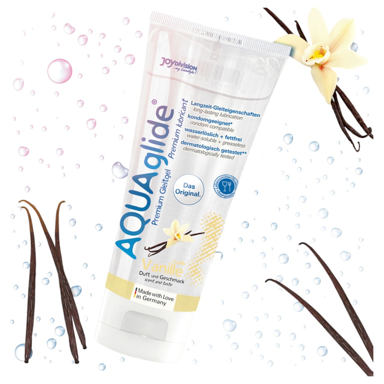 / AQUAglide vízbázisú síkosító - vanília (100ml)