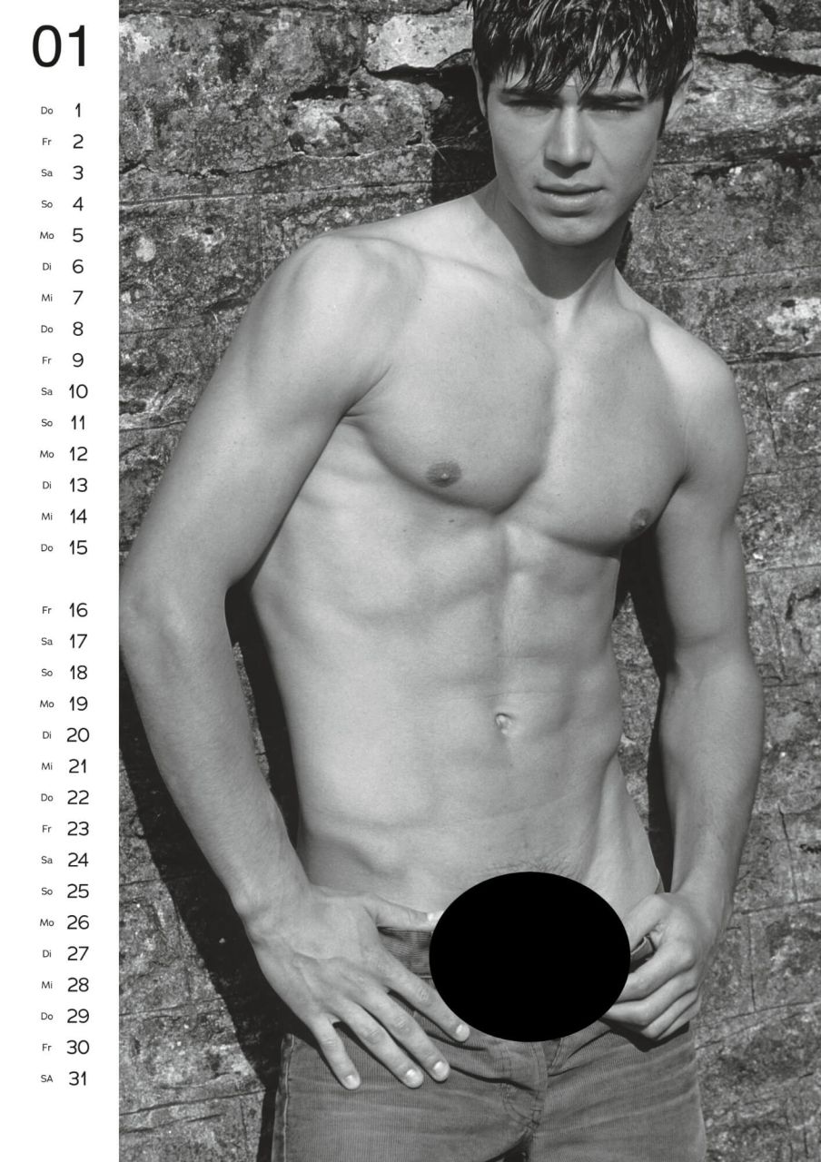 / Akt férfi naptár - 2026 / Akt férfi naptár - 2026