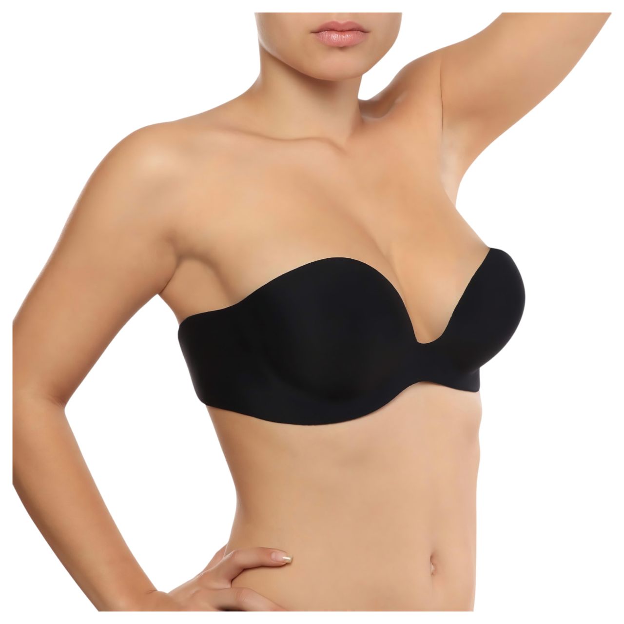 Bye Bra Gala B - rejtett Push-up melltartó (fekete) Bye Bra Gala B - rejtett Push-up melltartó (fekete)