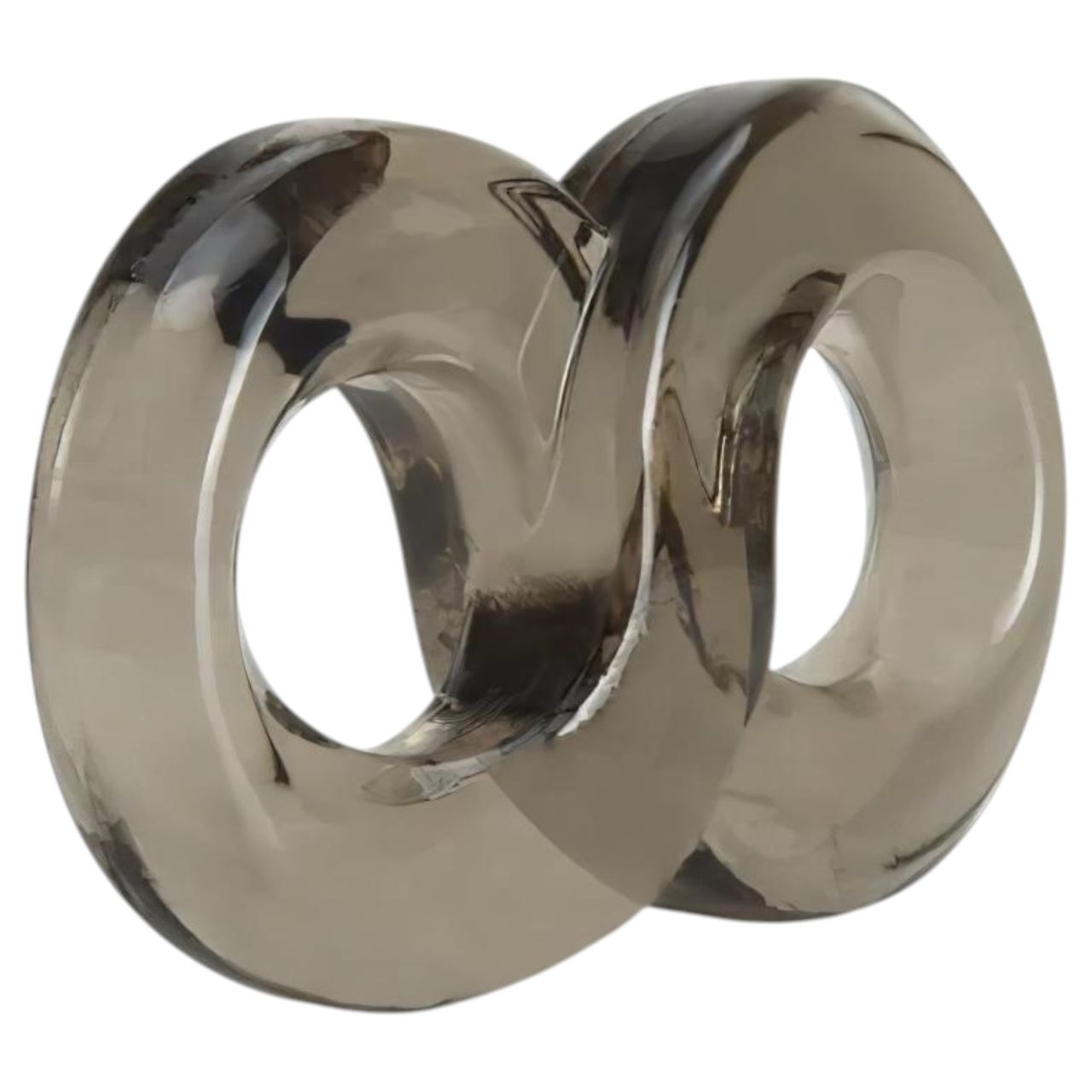 Stay Hard - pénisz-és heregyűrű (szürke)