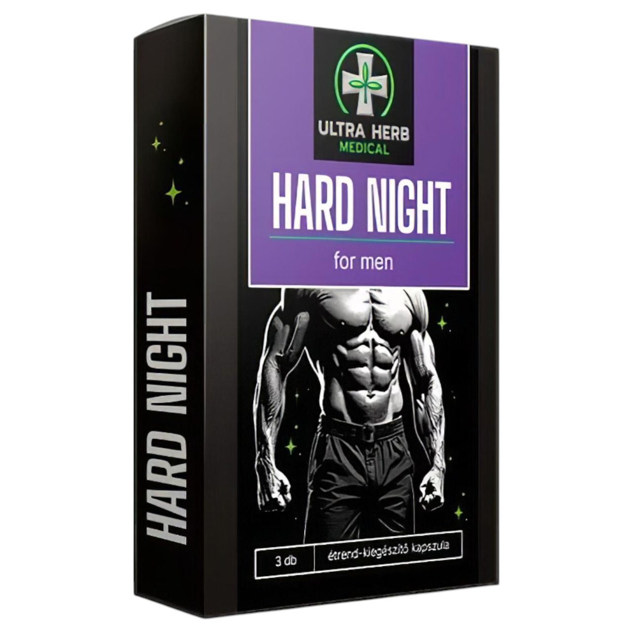 MrPotencia Hard Night - étrend-kiegészítő kapszula férfiaknak (6 db)