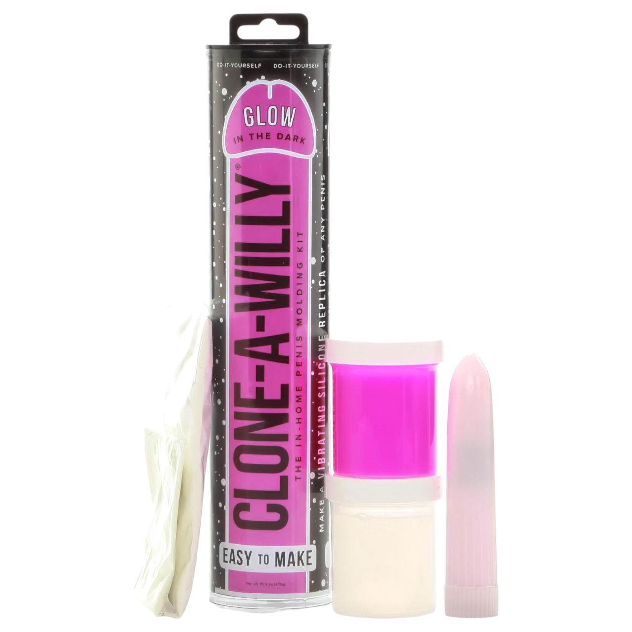 Clone-a-Willy - péniszmásoló szett - világító (pink) Clone-a-Willy - péniszmásoló szett - világító (pink)