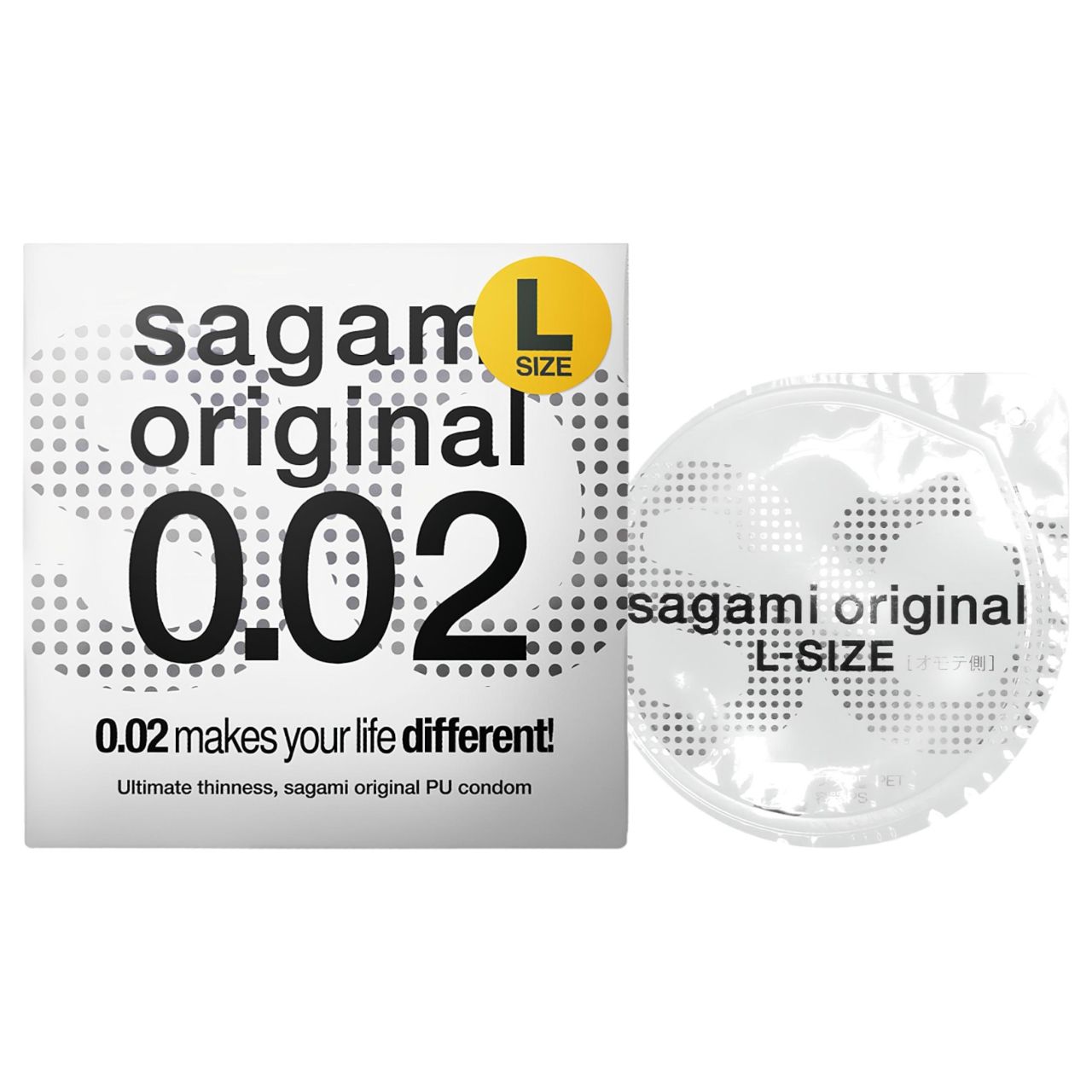 Sagami Original 0,02 L - óvszer - 58 mm (1 db) Sagami Original 0,02 L - óvszer - 58 mm (1 db)
