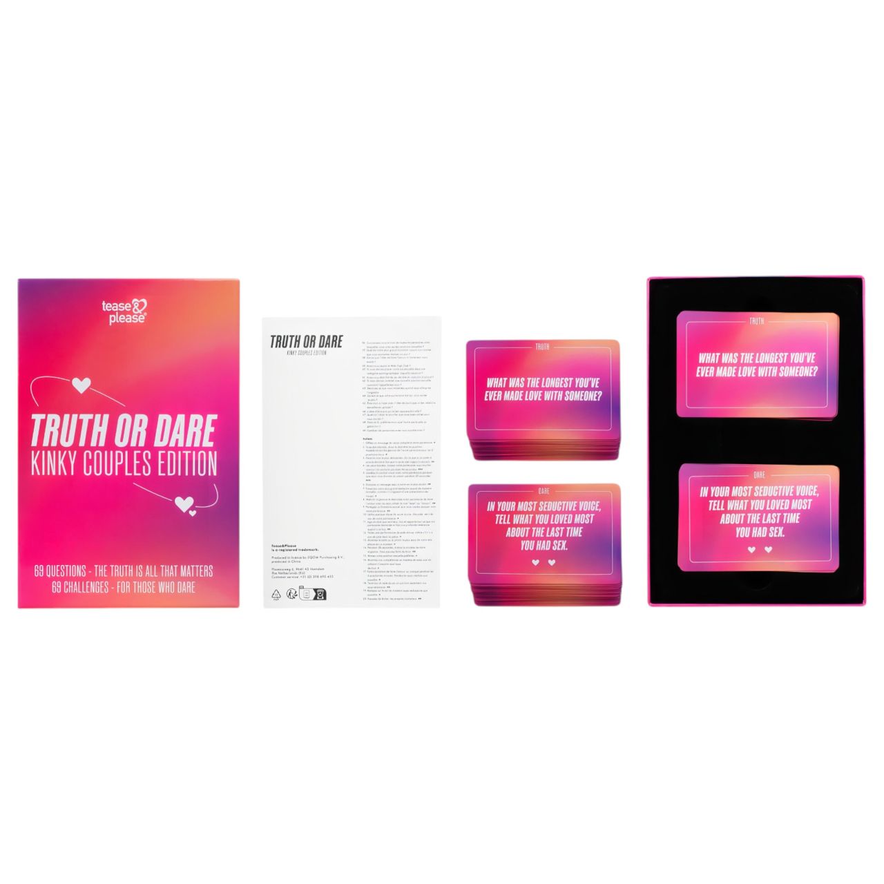 Tease&Please - felelsz vagy mersz pároknak (angol) Tease&Please - felelsz vagy mersz pároknak (angol)