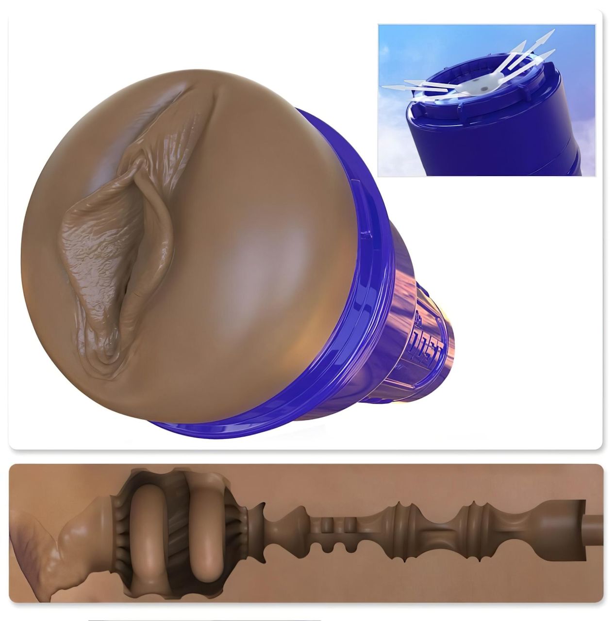 Fleshlight Boost Bang - élethű művagina maszturbátor (barna) Fleshlight Boost Bang - élethű művagina maszturbátor (barna)
