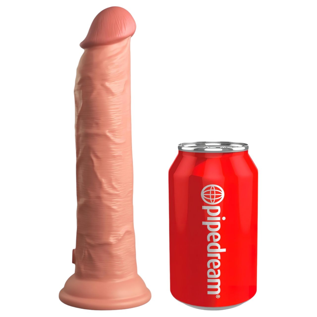 King Cock Elite 9 - tapadókorongos, élethű dildó (23 cm, natúr) King Cock Elite 9 - tapadókorongos, élethű dildó (23 cm, natúr)