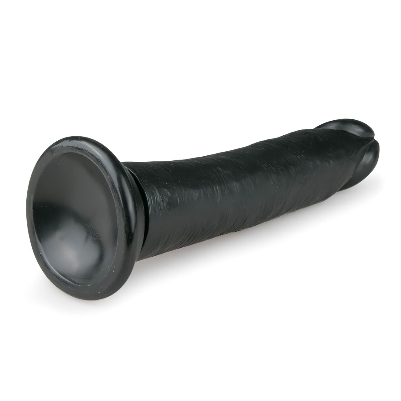 EasyToys - tapadókorongos élethű dildó (20,5 cm, fekete) EasyToys - tapadókorongos élethű dildó (20,5 cm, fekete)