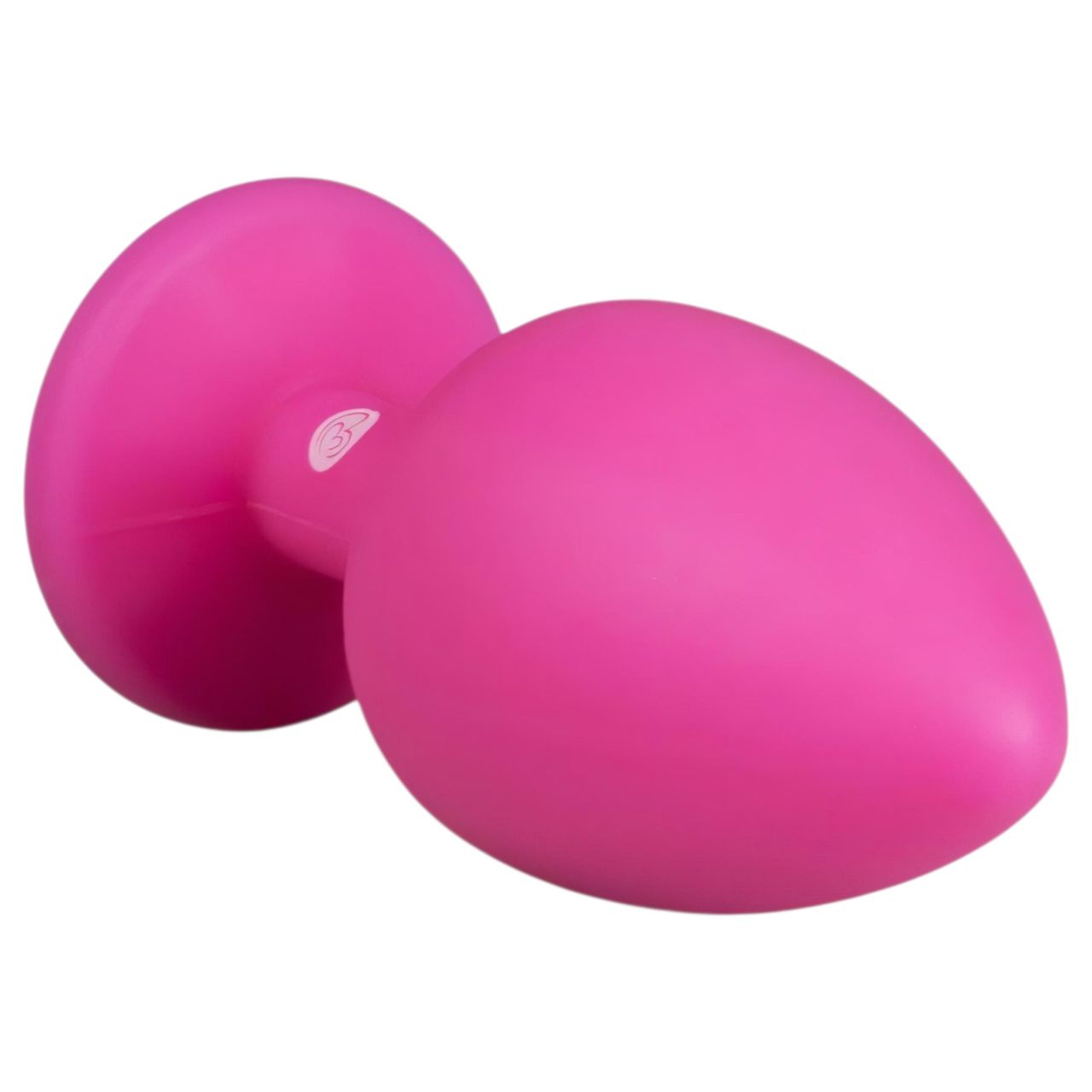 EasyToys Diamond - fehér köves anál plug (nagy, pink) EasyToys Diamond - fehér köves anál plug (nagy, pink)