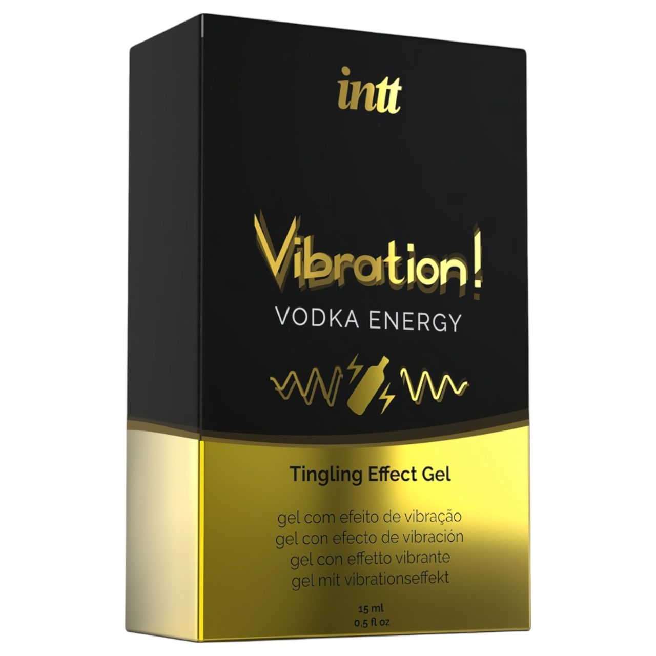 Intt Vibration! - folyékony vibrátor - Vodka Energy (15 ml)