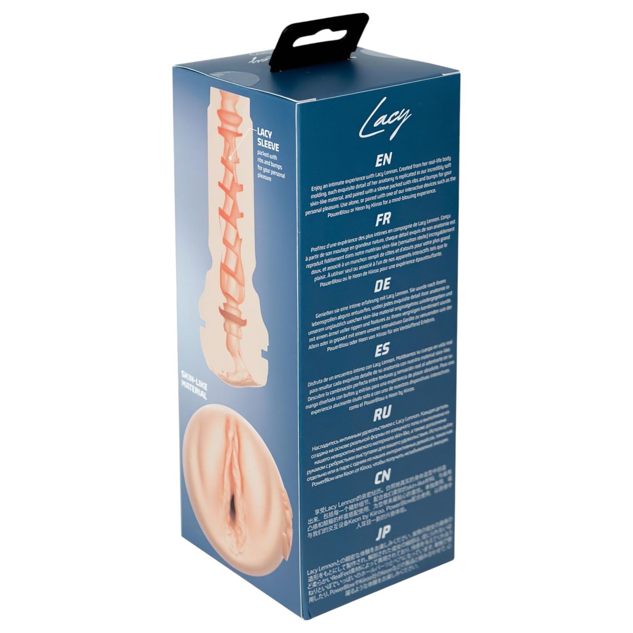 Kiiroo Lacy Lennon - művagina - PowerBlow kompatibilis (natúr) Kiiroo Lacy Lennon - művagina - PowerBlow kompatibilis (natúr)