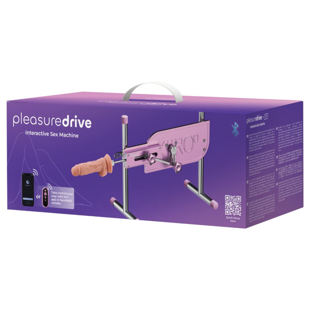 Kiiroo Pleasure Drive - okos hálózati szexgép (pink) Kiiroo Pleasure Drive - okos hálózati szexgép (pink)