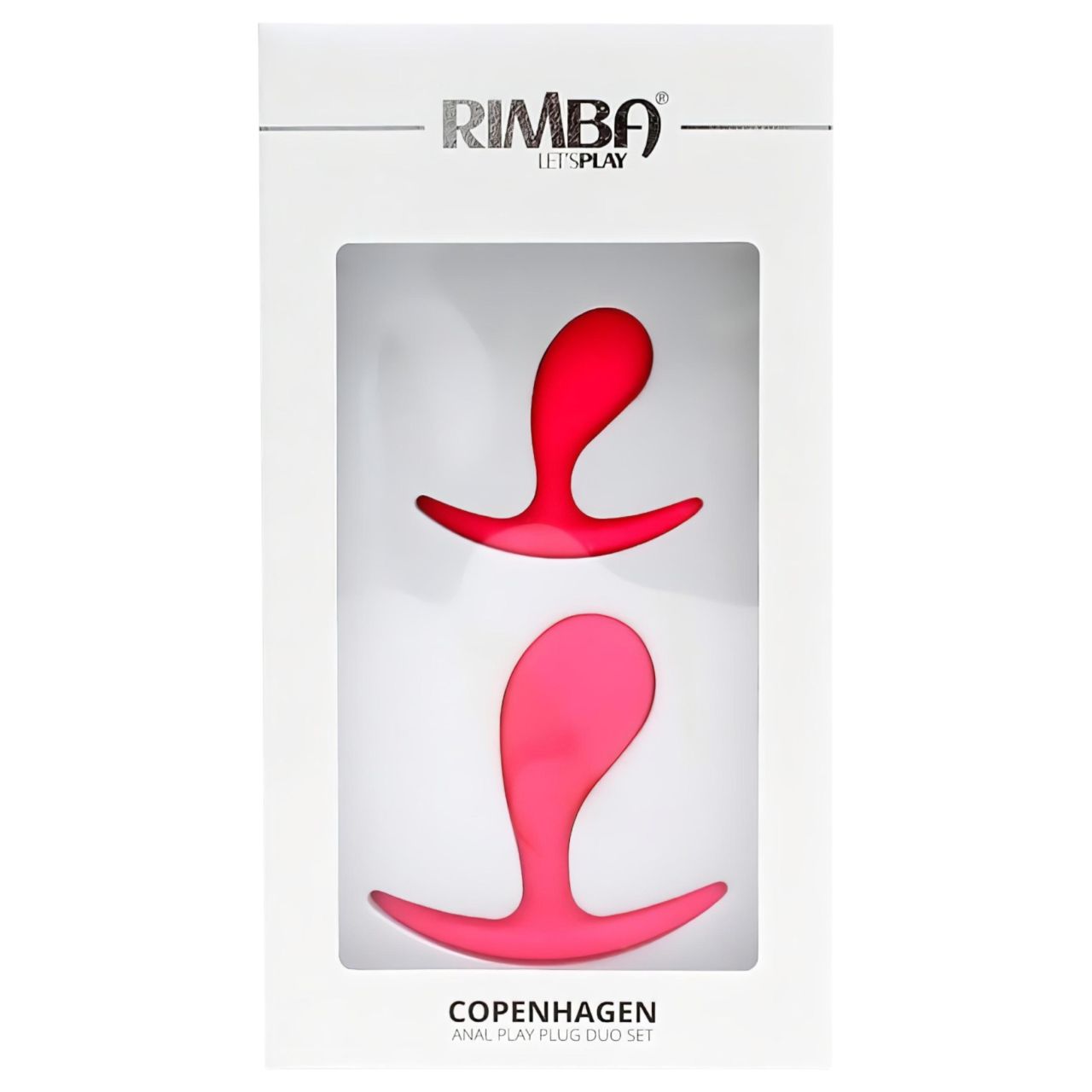 Rimba Copenhagen - butt plug szett (pink, 2 db)