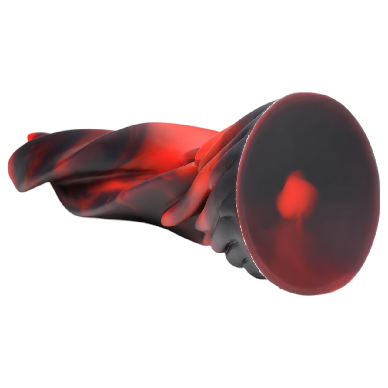 Creature Cocks Hell Kiss - csavart szilikon dildó - 19 cm (piros) Creature Cocks Hell Kiss - csavart szilikon dildó - 19 cm (piros)