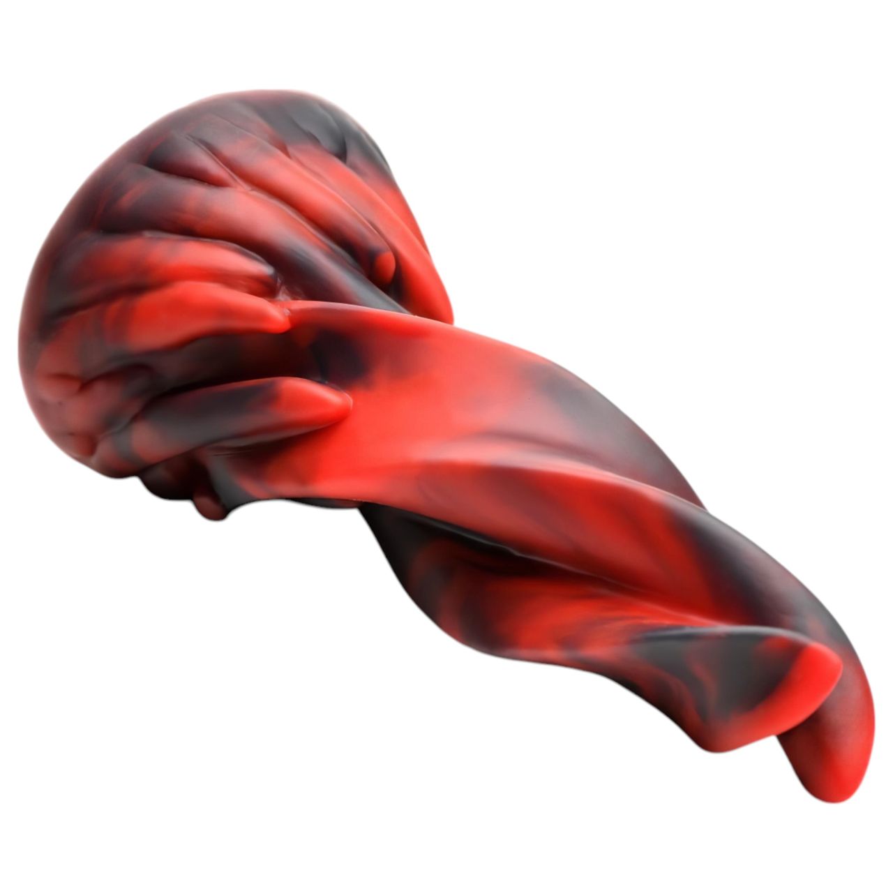 Creature Cocks Hell Kiss - csavart szilikon dildó - 19 cm (piros) Creature Cocks Hell Kiss - csavart szilikon dildó - 19 cm (piros)