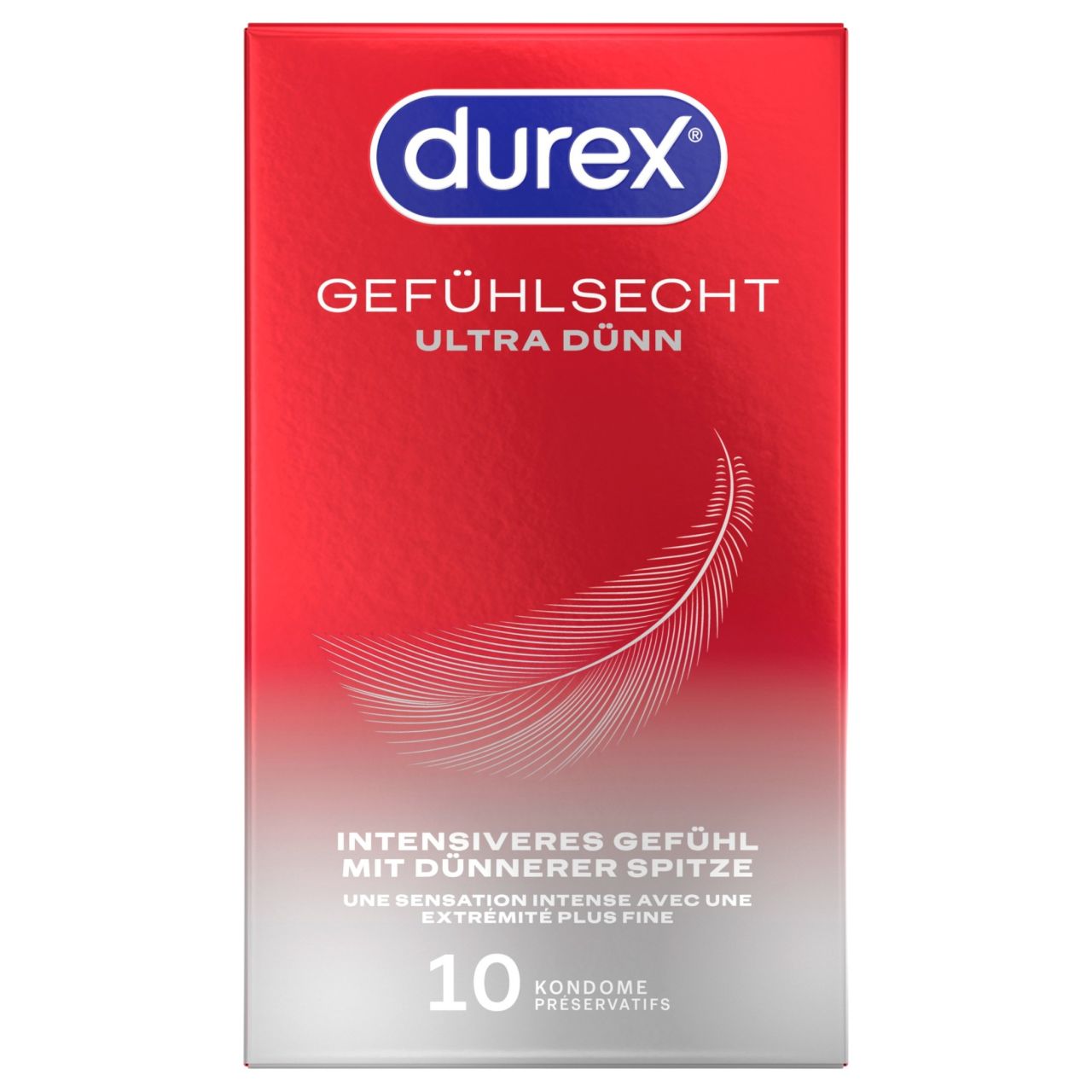 Durex - ultra vékony óvszer (10 db) Durex - ultra vékony óvszer (10 db)
