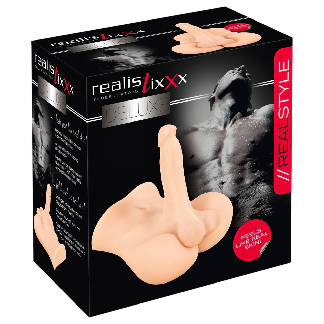 realistixxx Deluxe Man 02 - férfi torzó (natúr) realistixxx Deluxe Man 02 - férfi torzó (natúr)