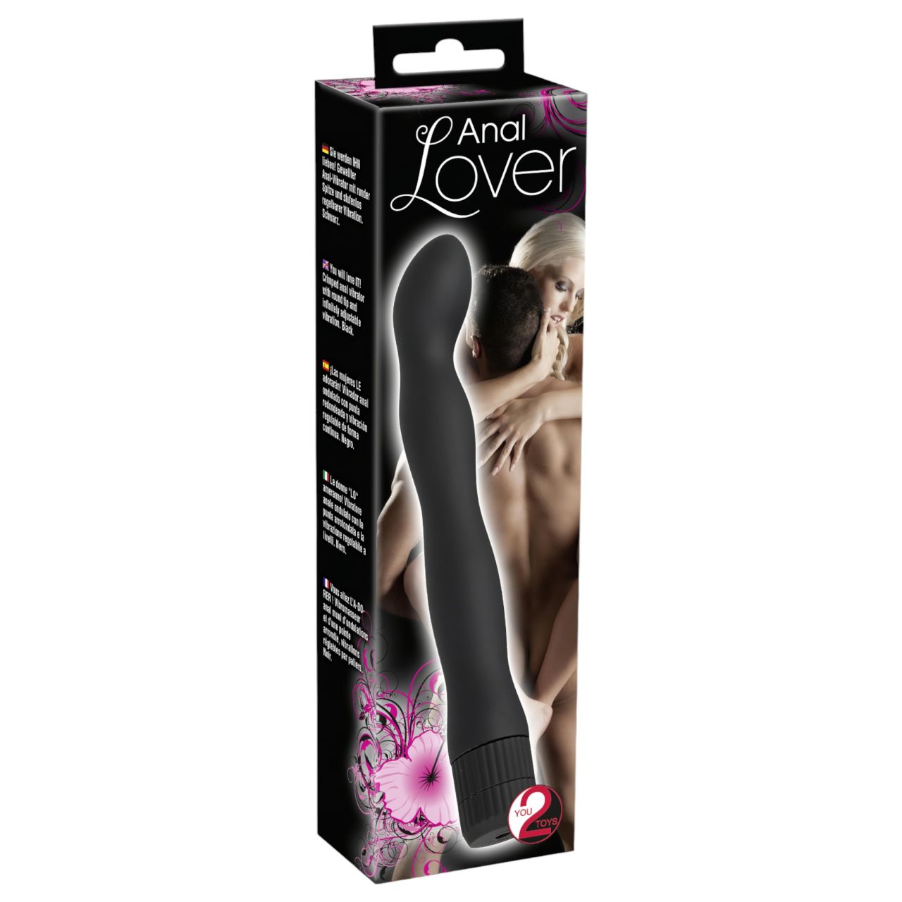 You2Toys - Lover - anál vibrátor (fekete) You2Toys - Lover - anál vibrátor (fekete)