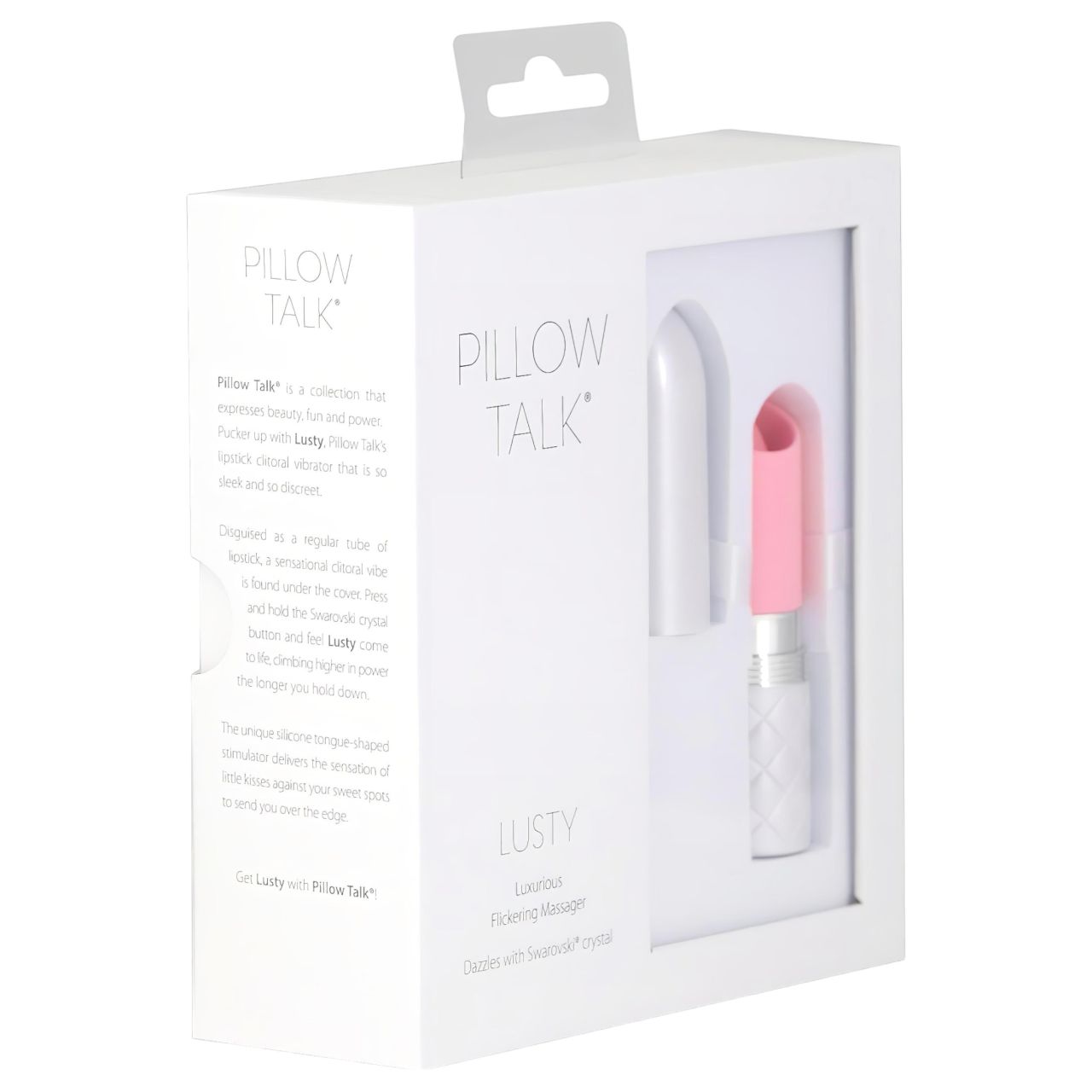 Pillow Talk Lusty - akkus, nyelves rúdvibrátor (pink) Pillow Talk Lusty - akkus, nyelves rúdvibrátor (pink)