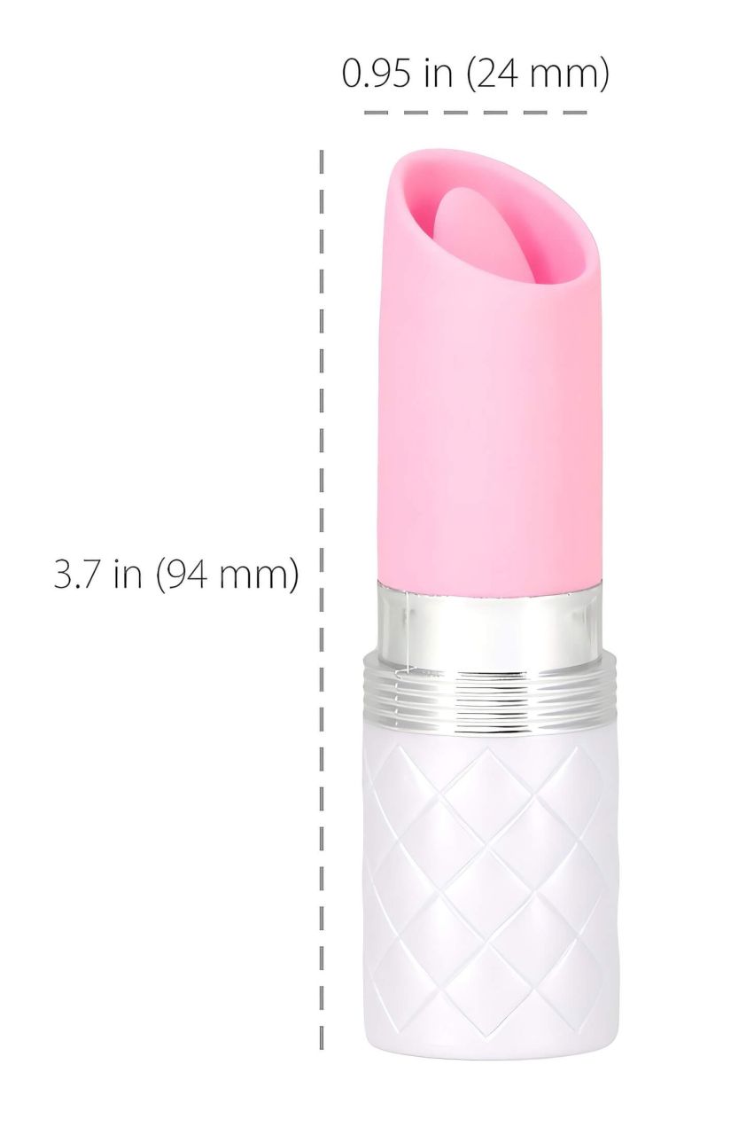 Pillow Talk Lusty - akkus, nyelves rúdvibrátor (pink) Pillow Talk Lusty - akkus, nyelves rúdvibrátor (pink)