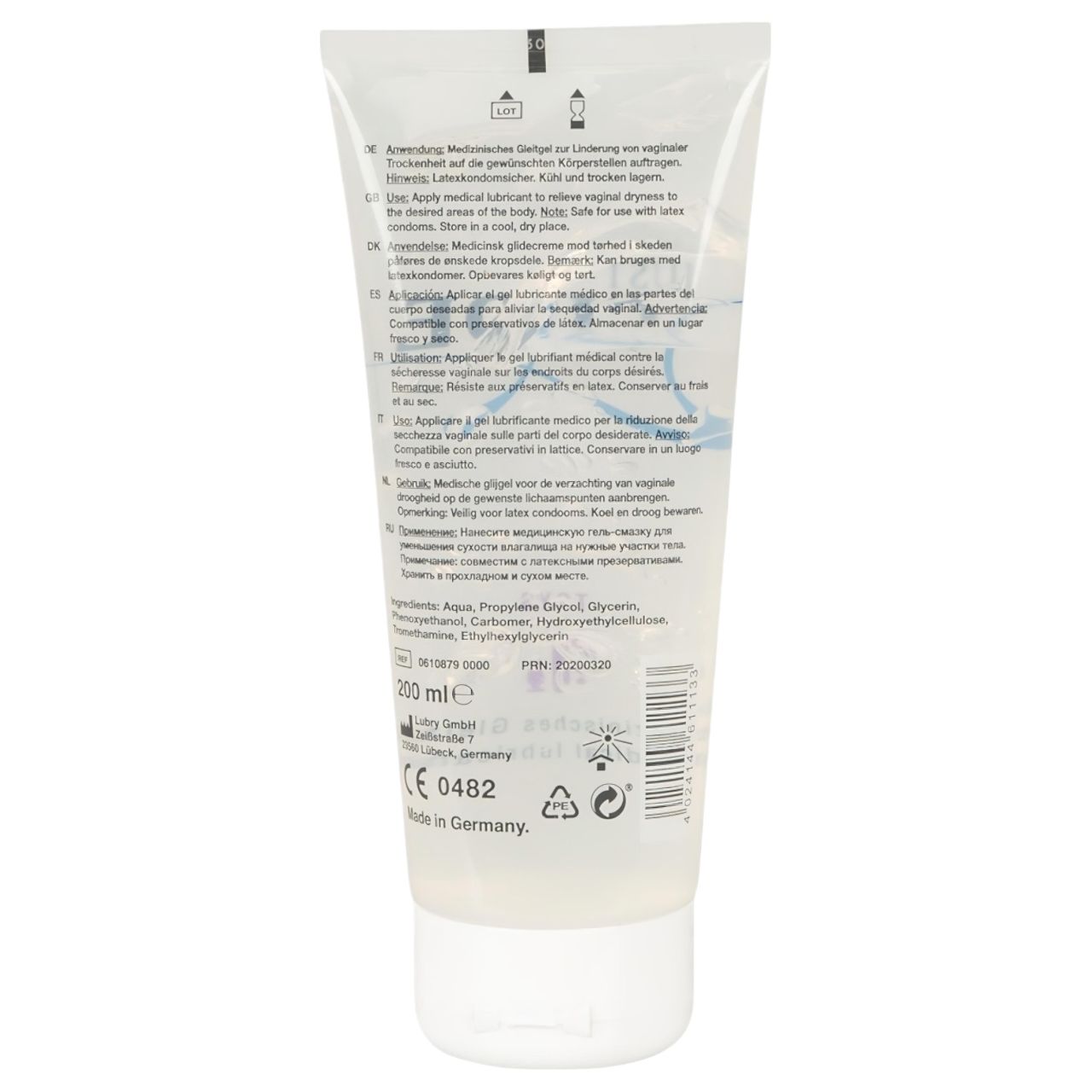 Just Glide Toy - vízbázisú síkosító (200 ml)