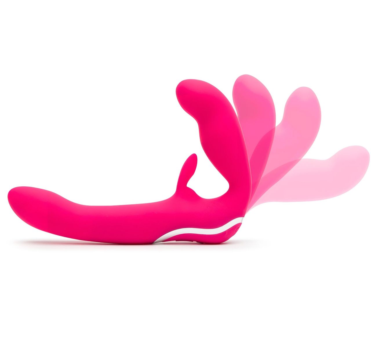 Happyrabbit Strapless - felcsatolható vibrátor (pink) Happyrabbit Strapless - felcsatolható vibrátor (pink)