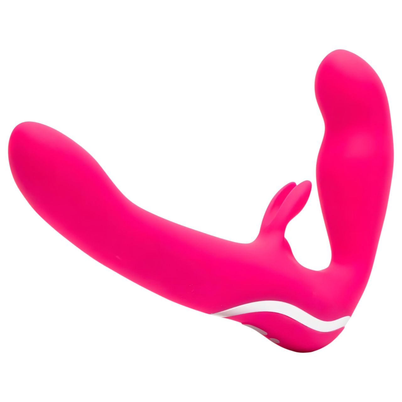Happyrabbit Strapless - felcsatolható vibrátor (pink) Happyrabbit Strapless - felcsatolható vibrátor (pink)