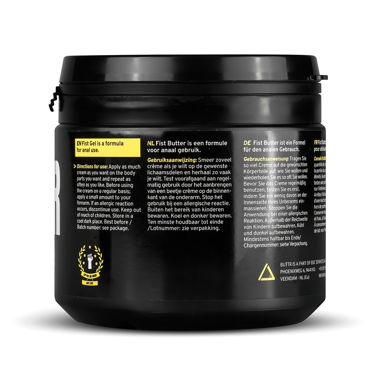 BUTTR Fisting Butter - öklöző síkosító vaj (500 ml)