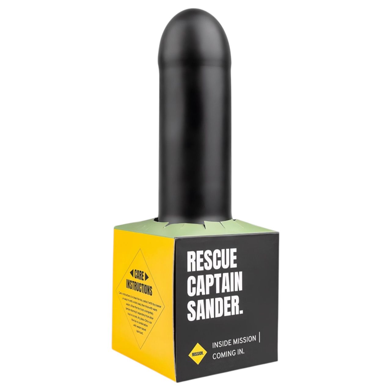 BUTTR Tactical I - tapadókorongos dildó (fekete) BUTTR Tactical I - tapadókorongos dildó (fekete)