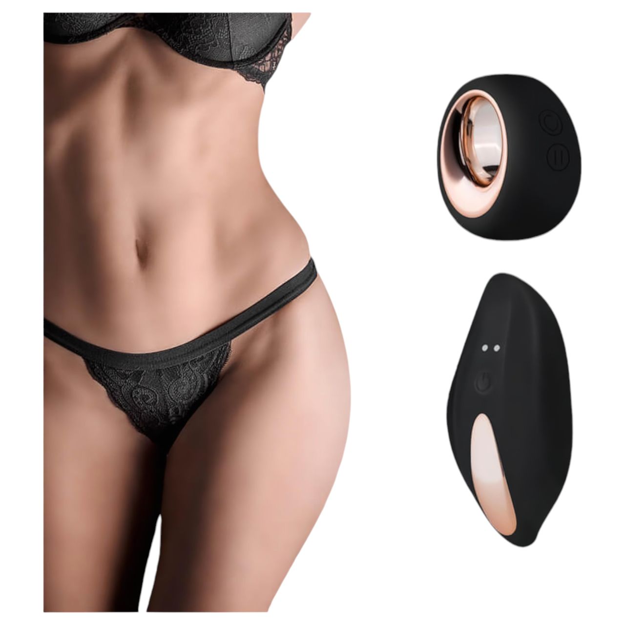 Pantyrebel - akkus, rádiós vibrációs tanga (fekete, S-L) Pantyrebel - akkus, rádiós vibrációs tanga (fekete, S-L)