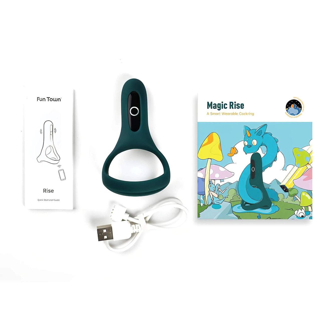 Magic Motion Rise - App-vezérelt vibrációs péniszgyűrű, férfiaknak (zöld) Magic Motion Rise - App-vezérelt vibrációs péniszgyűrű, férfiaknak (zöld)