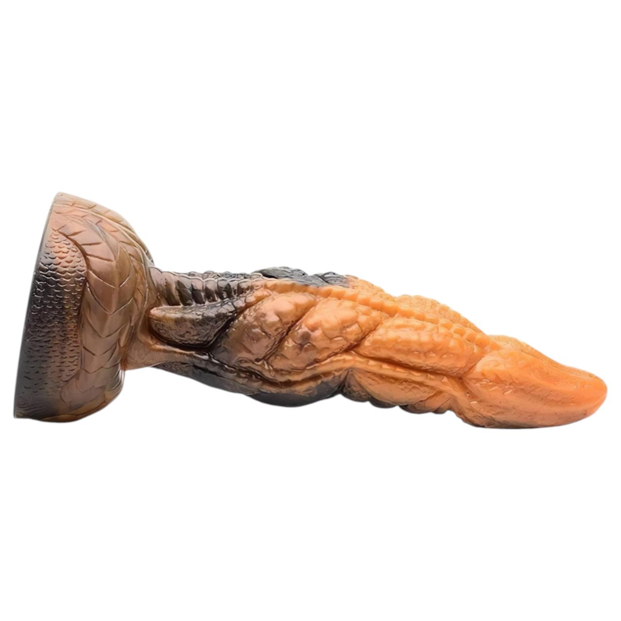 Creature Cocks Ravager - textúrált szilikon dildó - 20 cm (narancs) Creature Cocks Ravager - textúrált szilikon dildó - 20 cm (narancs)