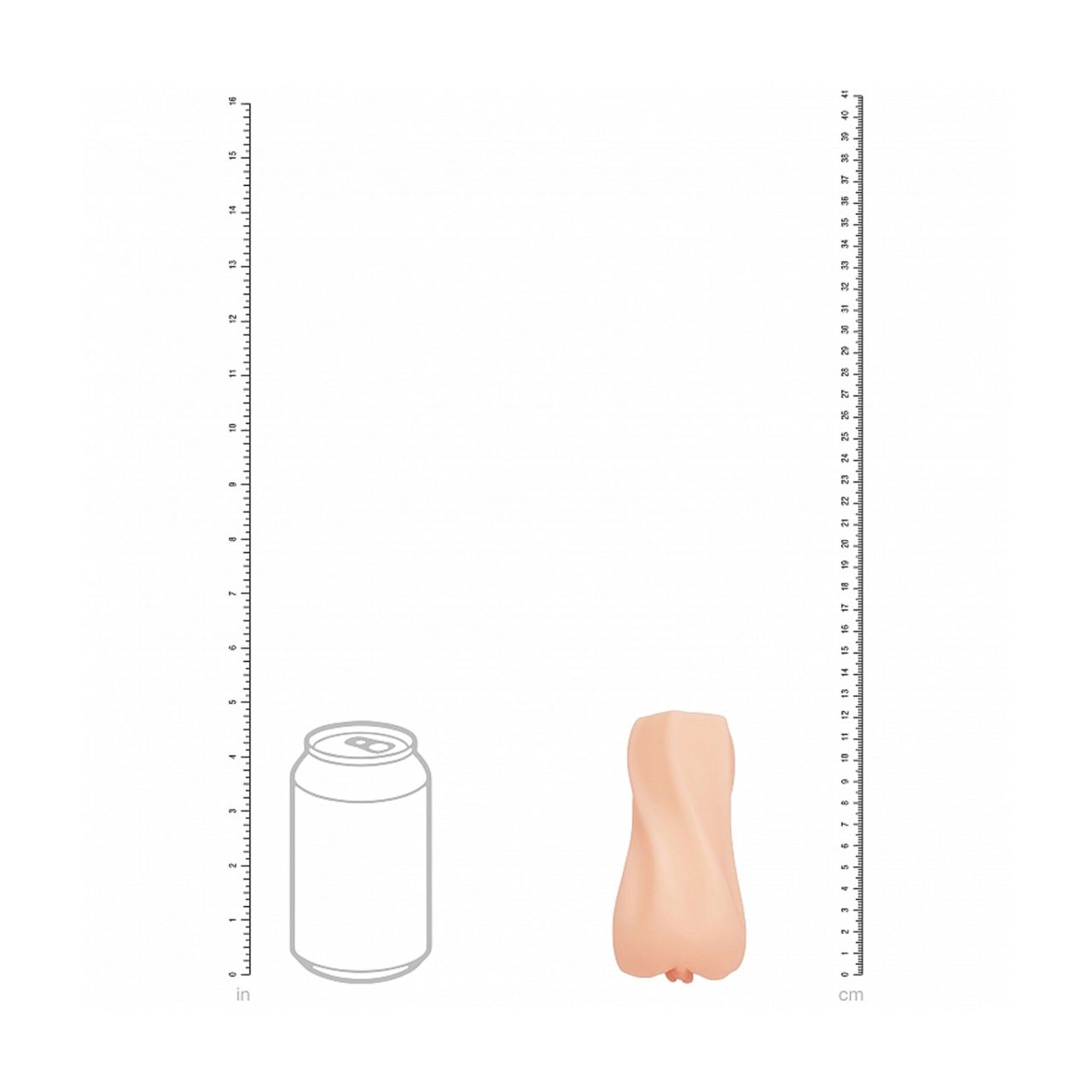 XKIN Cutie Darla - élethű műpunci maszturbátor (natúr)