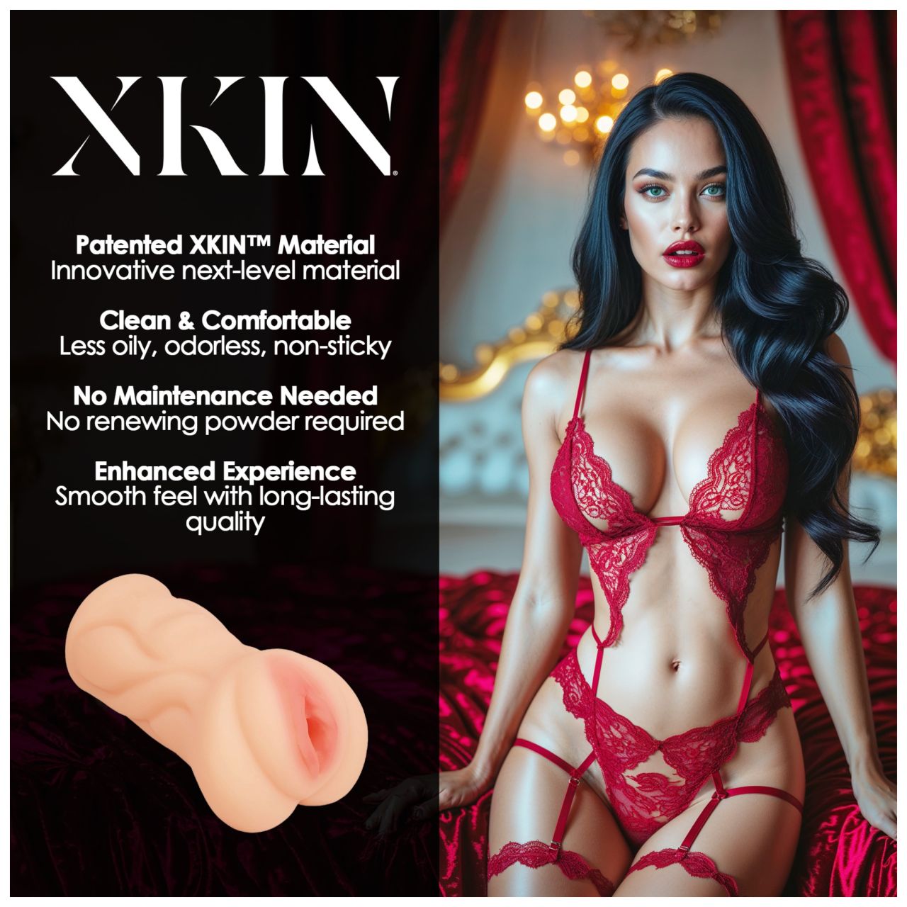 XKIN Seduction Tatiana - élethű műpunci maszturbátor (natúr) XKIN Seduction Tatiana - élethű műpunci maszturbátor (natúr)