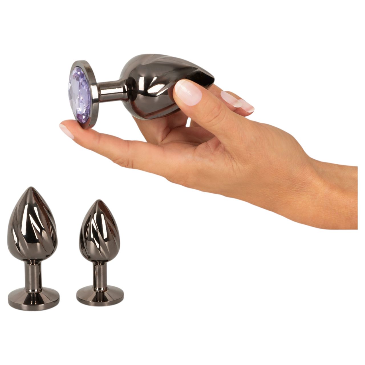 Anos - fém anál plug szett Anos - fém anál plug szett