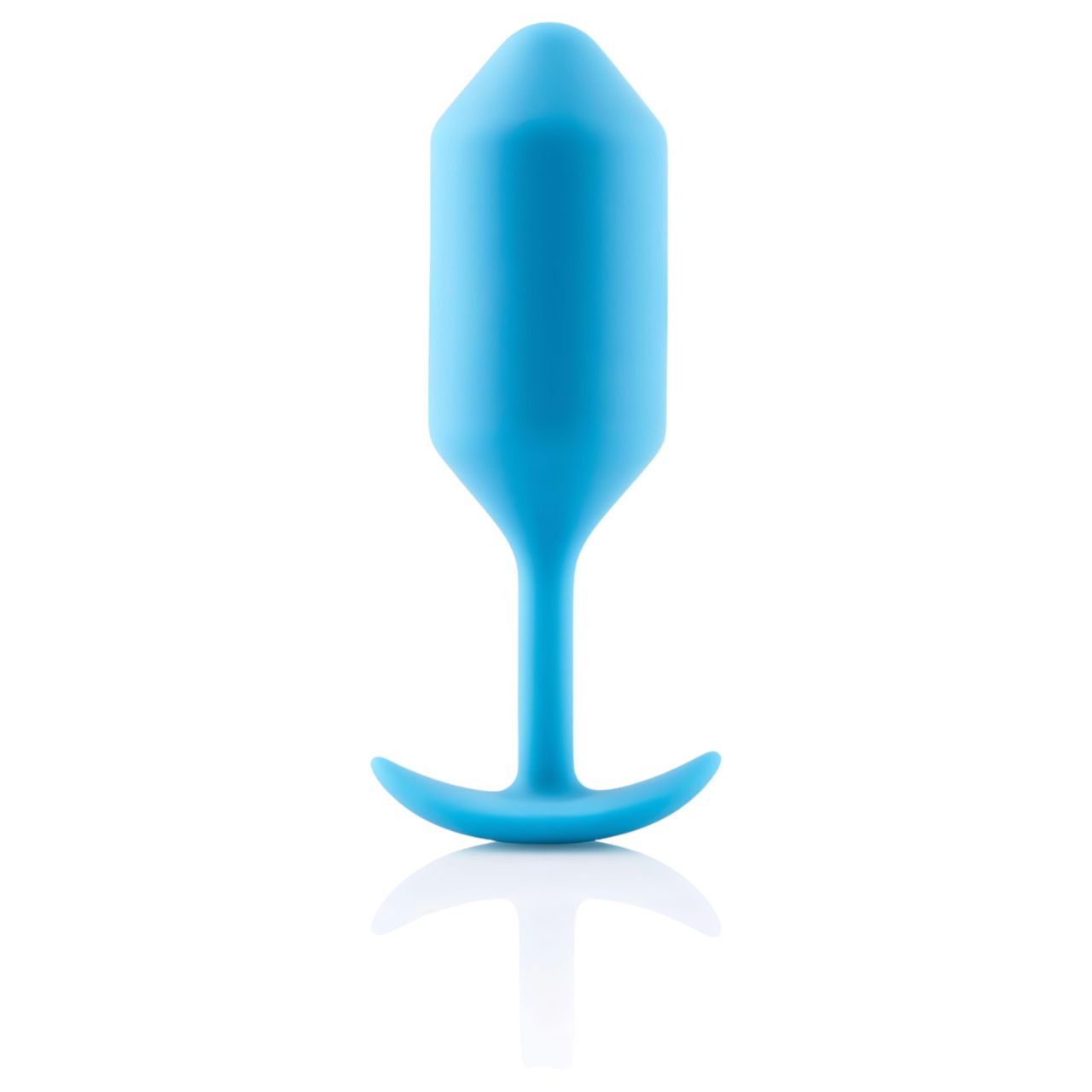 b-Vibe Snug Plug 3 - dupla golyós butt plug (180 g, kék) b-Vibe Snug Plug 3 - dupla golyós butt plug (180 g, kék)