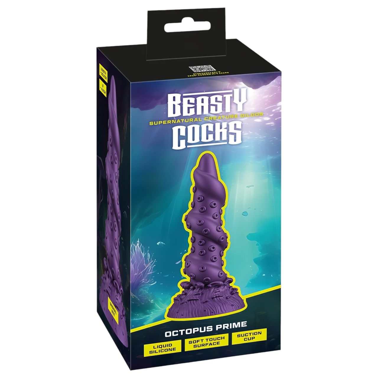 Beasty Cocks Octopus Prime - polip dildó (lila) Beasty Cocks Octopus Prime - polip dildó (lila)