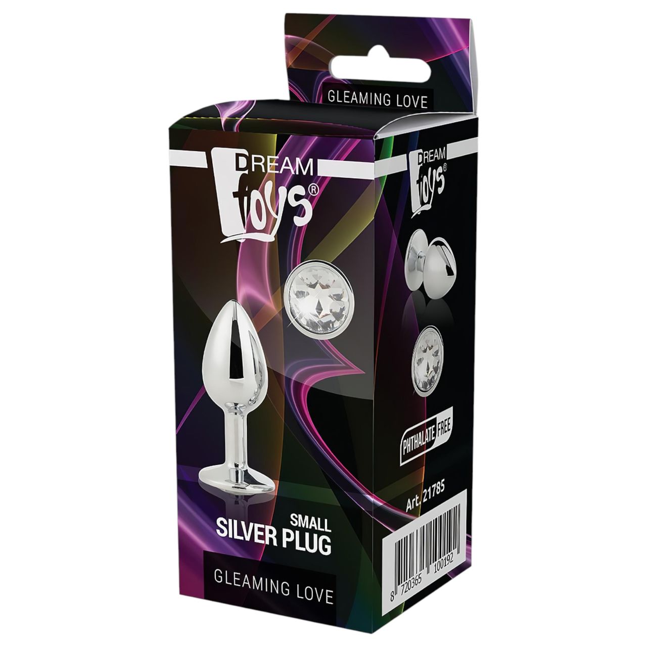 Gleaming Love - anál plug (ezüst) Gleaming Love - anál plug (ezüst)