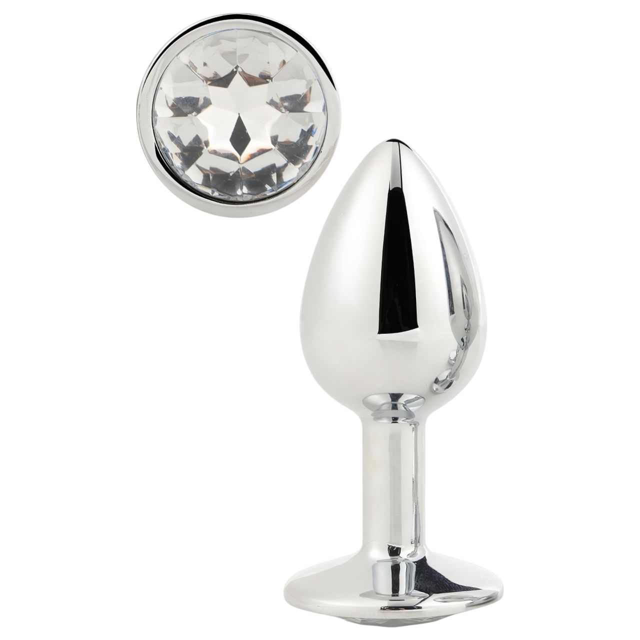 Gleaming Love - anál plug (ezüst) Gleaming Love - anál plug (ezüst)