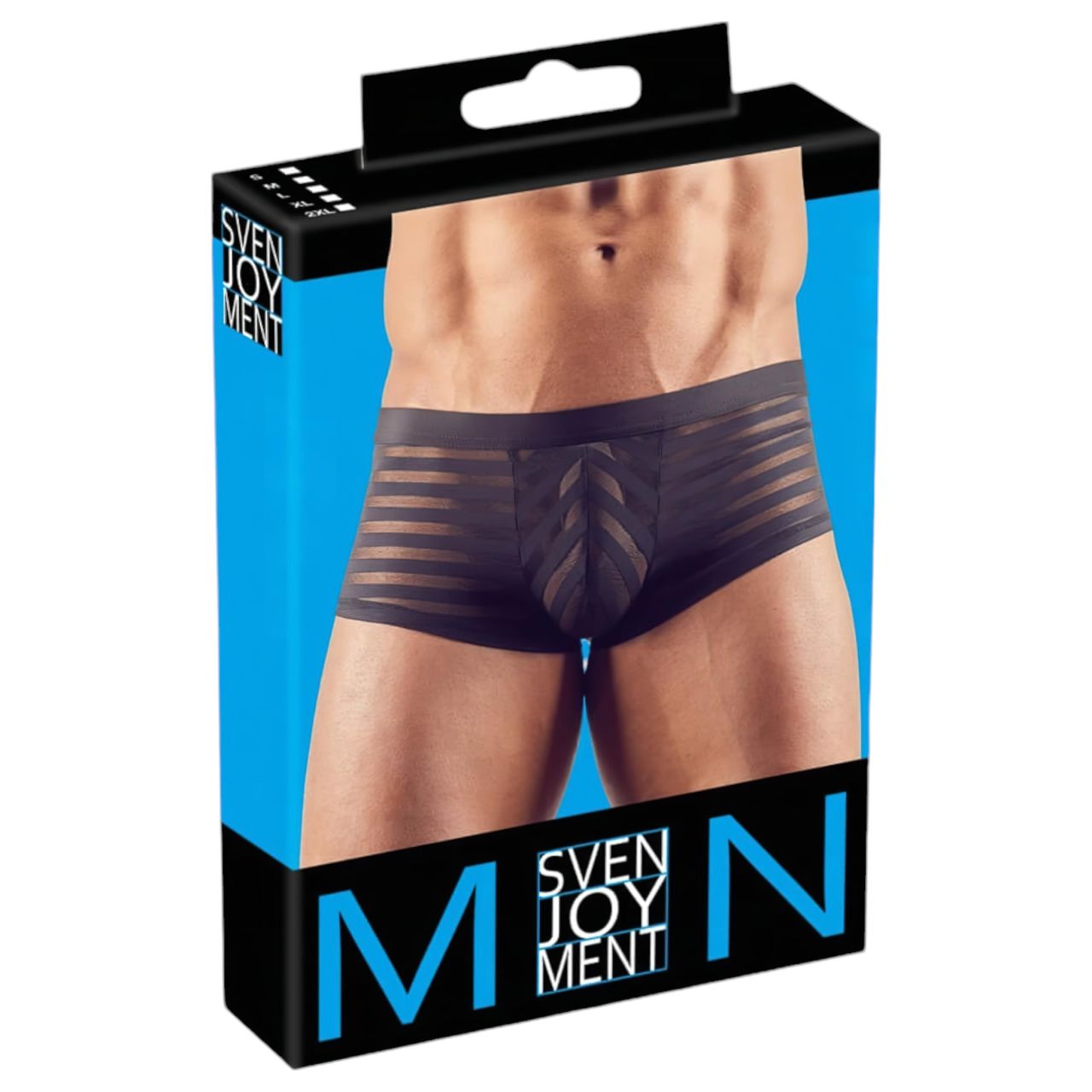 Svenjoyment - átlátszó, csíkos boxer (fekete) Svenjoyment - átlátszó, csíkos boxer (fekete)