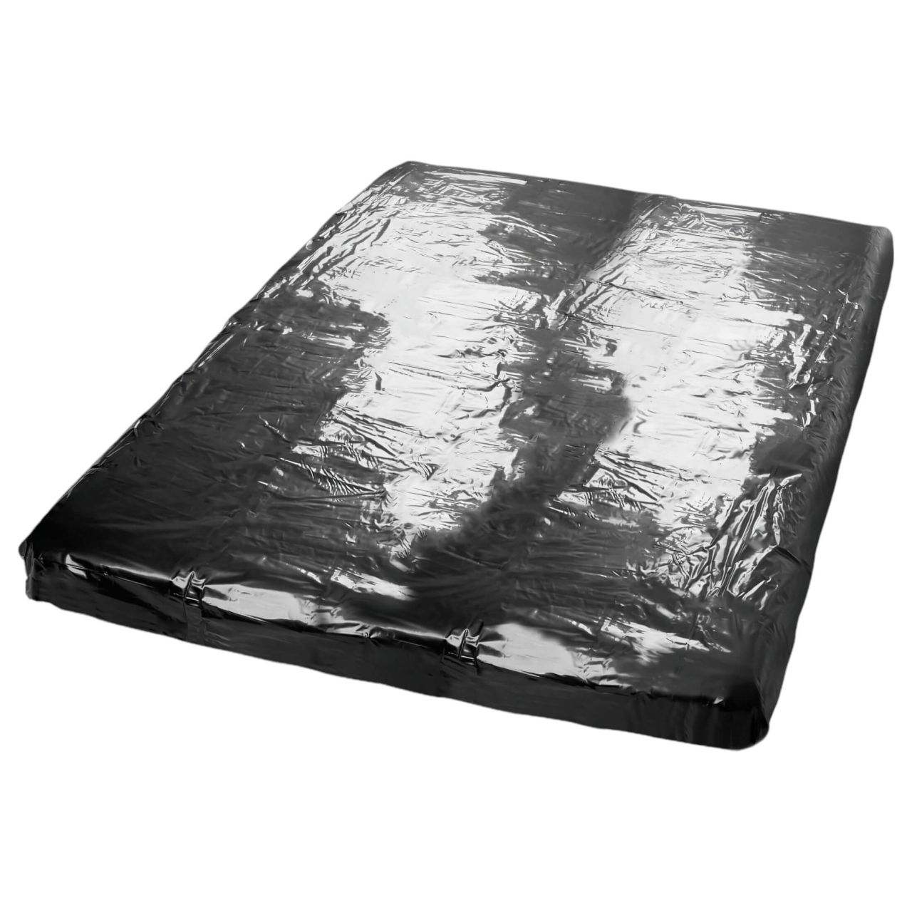 Fetish - lakk lepedő - super soft - 200 × 230 cm (fekete)