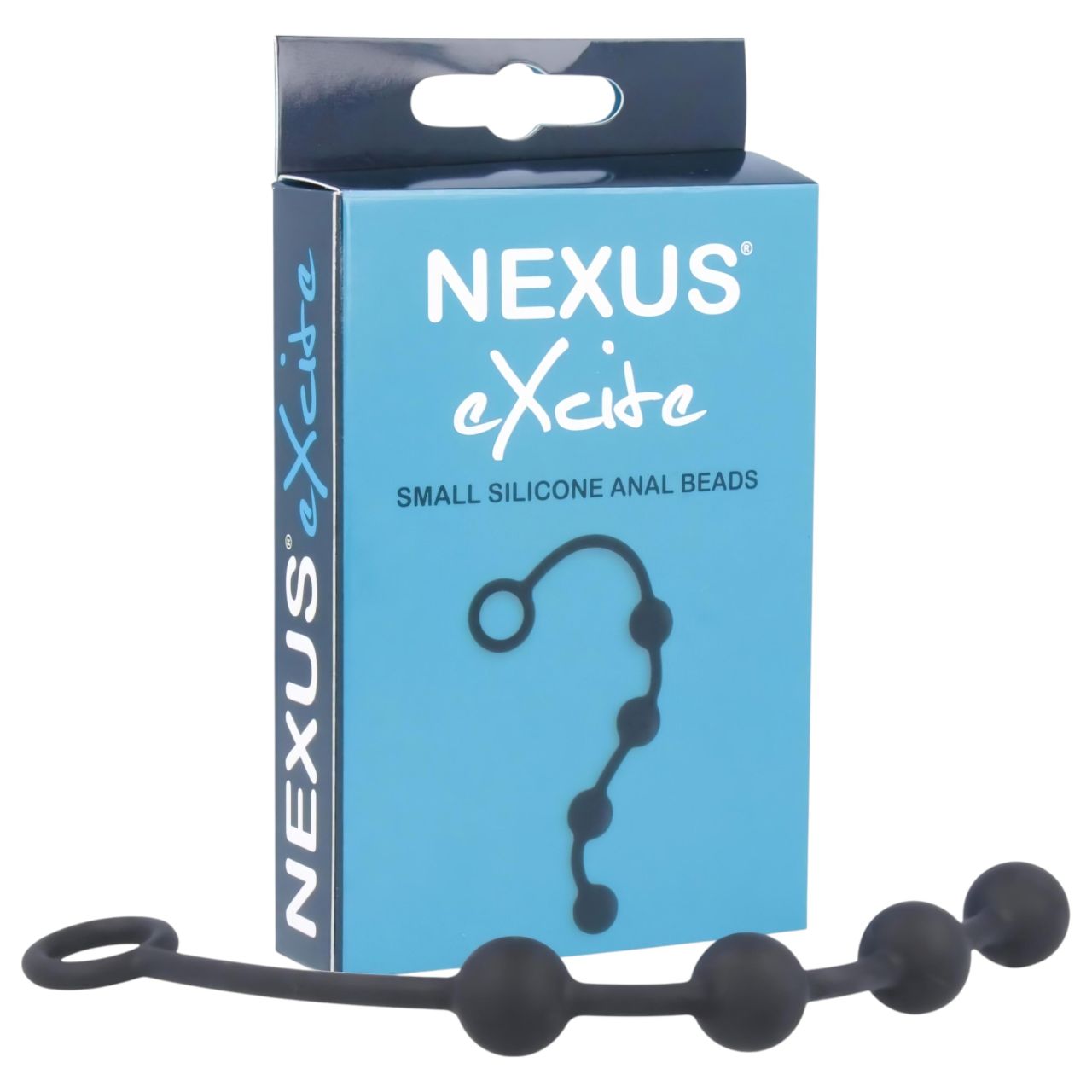 Nexus Excite - 4 gyöngyös anál dildó (fekete, kicsi) Nexus Excite - 4 gyöngyös anál dildó (fekete, kicsi)