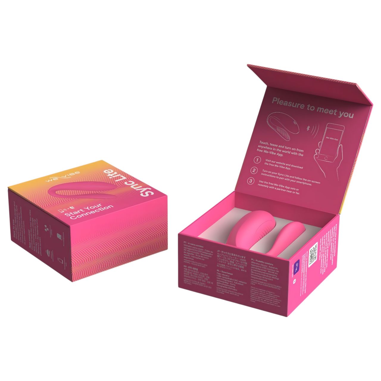 We-Vibe Sync Lite - App- és távirányítós párvibrátor (pink) We-Vibe Sync Lite - App- és távirányítós párvibrátor (pink)