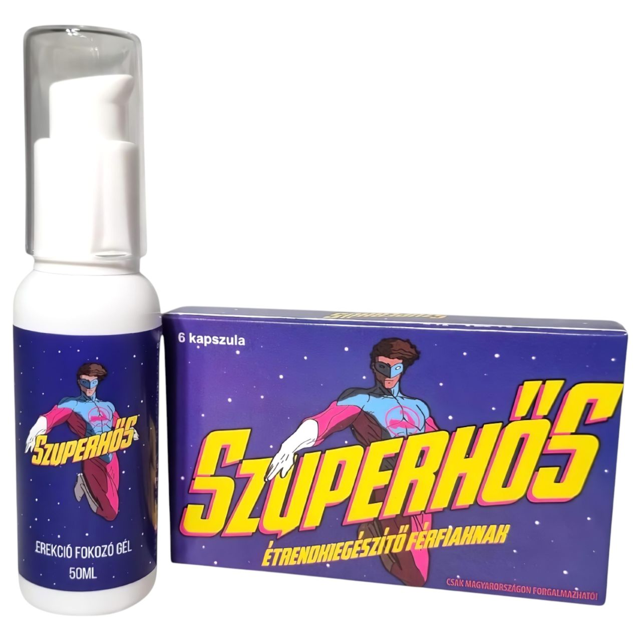 Szuperhős - erekció fokozó gél (50 ml) Szuperhős - erekció fokozó gél (50 ml)