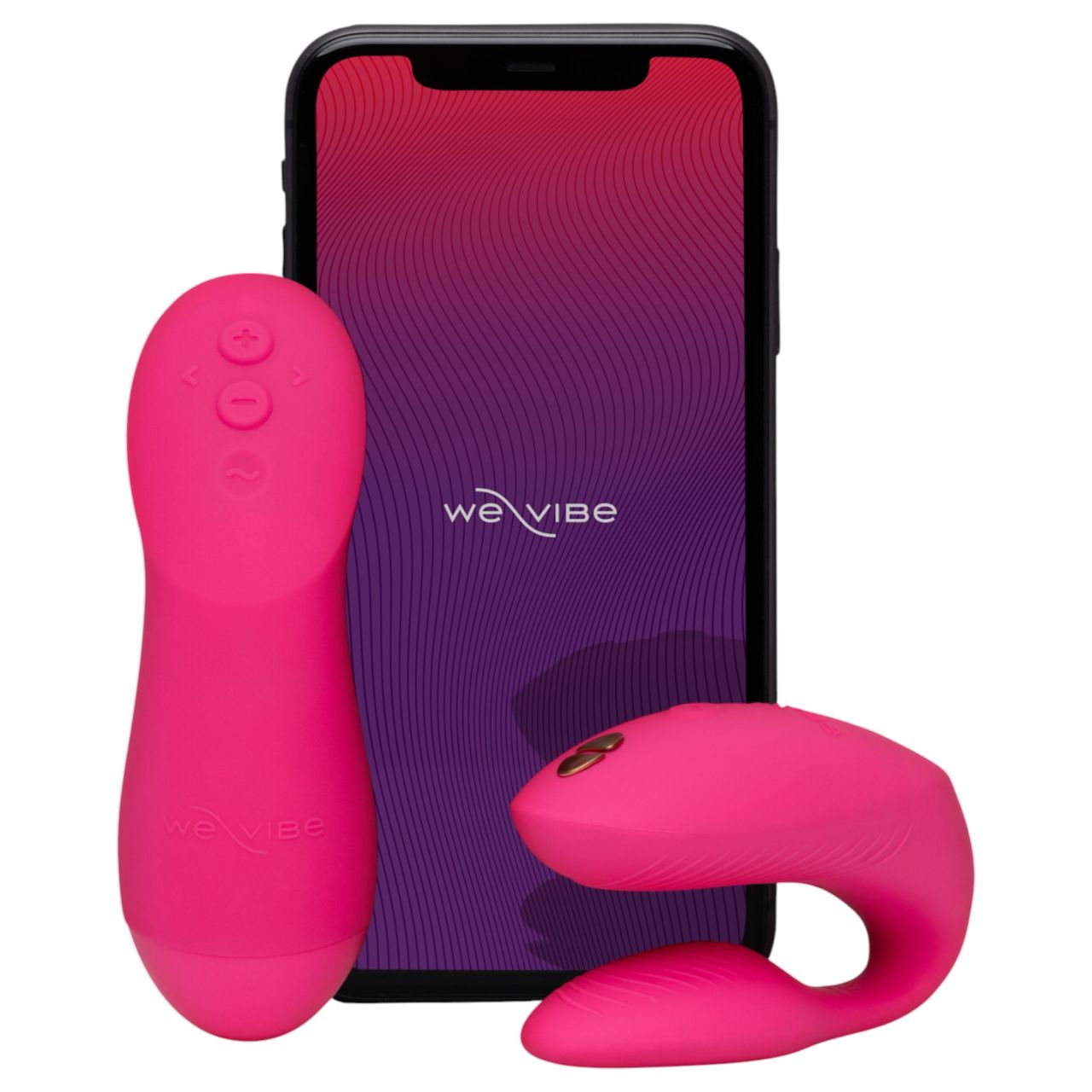 We-Vibe Chorus Pro – App- és távirányítós párvibrátor (pink) We-Vibe Chorus Pro – App- és távirányítós párvibrátor (pink)
