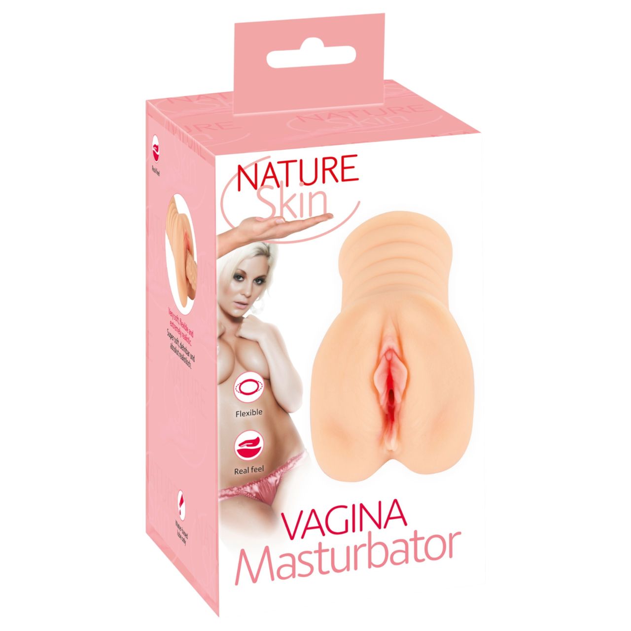 Nature Skin - realisztikus punci maszturbátor (natúr) Nature Skin - realisztikus punci maszturbátor (natúr)