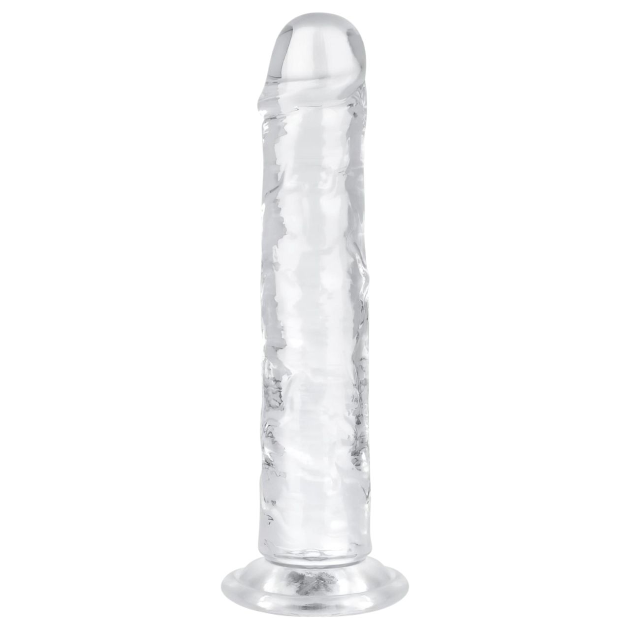 EasyToys - zselés dildó - 16 cm (átlátszó)